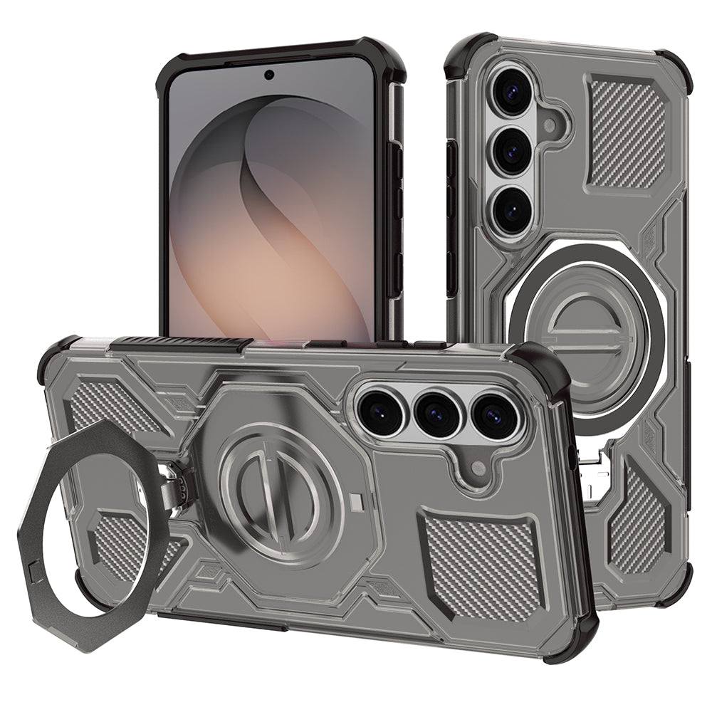Capa para Samsung Galaxy S26 S942, Techsuit, Carbon Shield Pro, Fumê