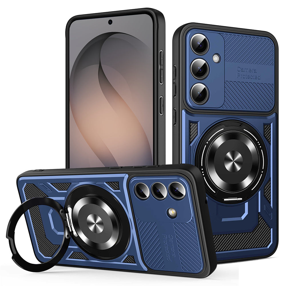 Capa para Samsung Galaxy S26, Techsuit, RuggedCam, Azul