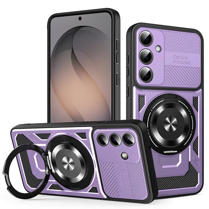 Capa para Samsung Galaxy S26, Techsuit, RuggedCam, Roxo