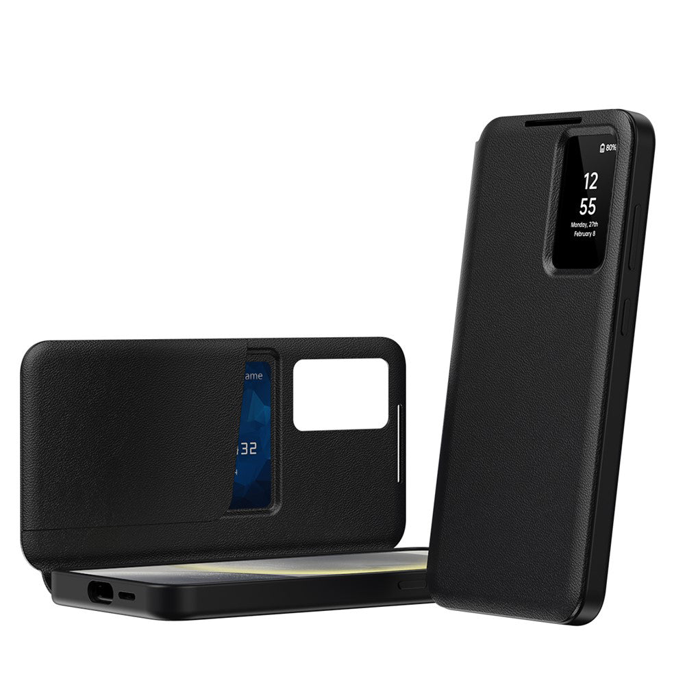 Capa para Samsung Galaxy S26 S942, Techsuit, SmartView, Preta