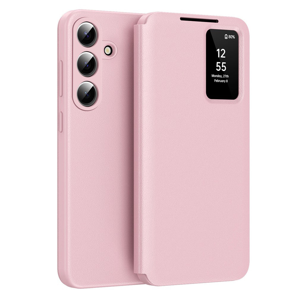 Capa para Samsung Galaxy S26 S942, Techsuit, SmartView, Rosa