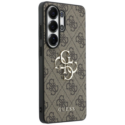 Capa para Samsung Galaxy S26 Ultra S948, Guess, 4G Big Logo, Castanho