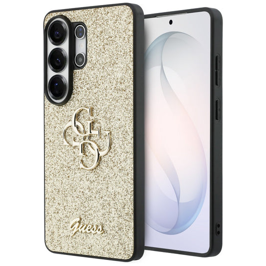 Capa para Samsung Galaxy S26 Ultra S948, Guess, Fixed Glitter Big 4G Metal Frame, Dourada