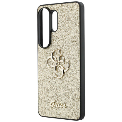 Capa para Samsung Galaxy S26 Ultra S948, Guess, Fixed Glitter Big 4G Metal Frame, Dourada