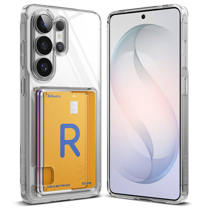 Capa para Samsung Galaxy S26 Ultra, Ringke, Fusion Card, Transparente