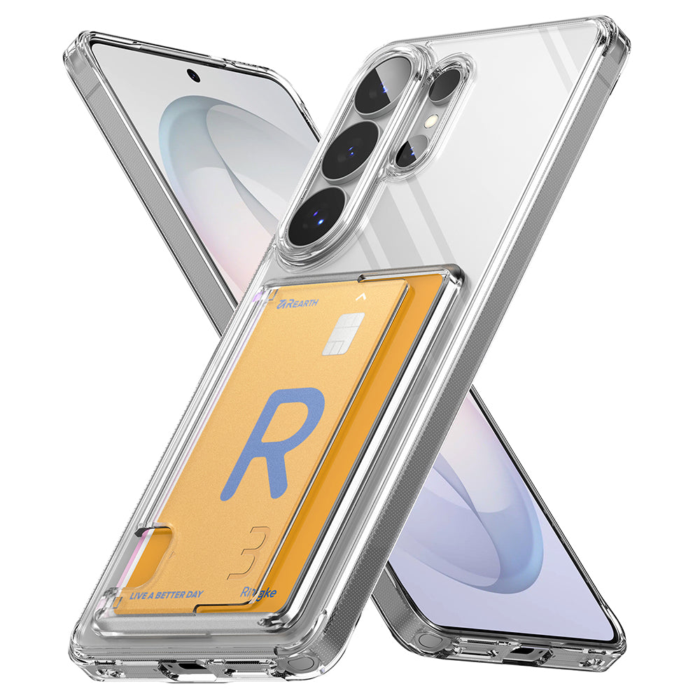 Capa para Samsung Galaxy S26 Ultra, Ringke, Fusion Card, Transparente