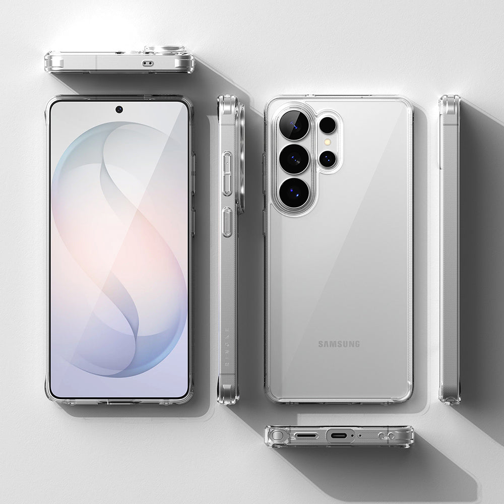 Capa para Samsung Galaxy S26 Ultra, Ringke, Fusion, Transparente