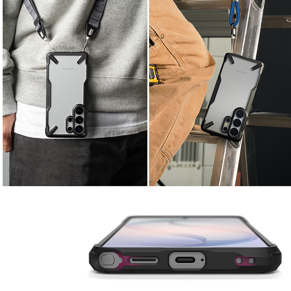 Capa para Samsung Galaxy S26 Ultra S948, Ringke, Fusion X, Preta