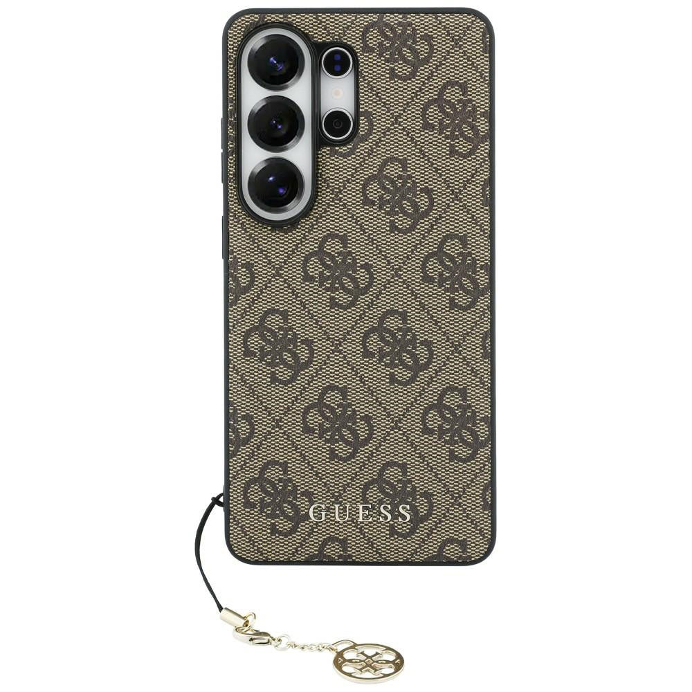 Capa para Samsung Galaxy S26 Ultra S948, Guess, 4G Classic Logo Charm, Castanho