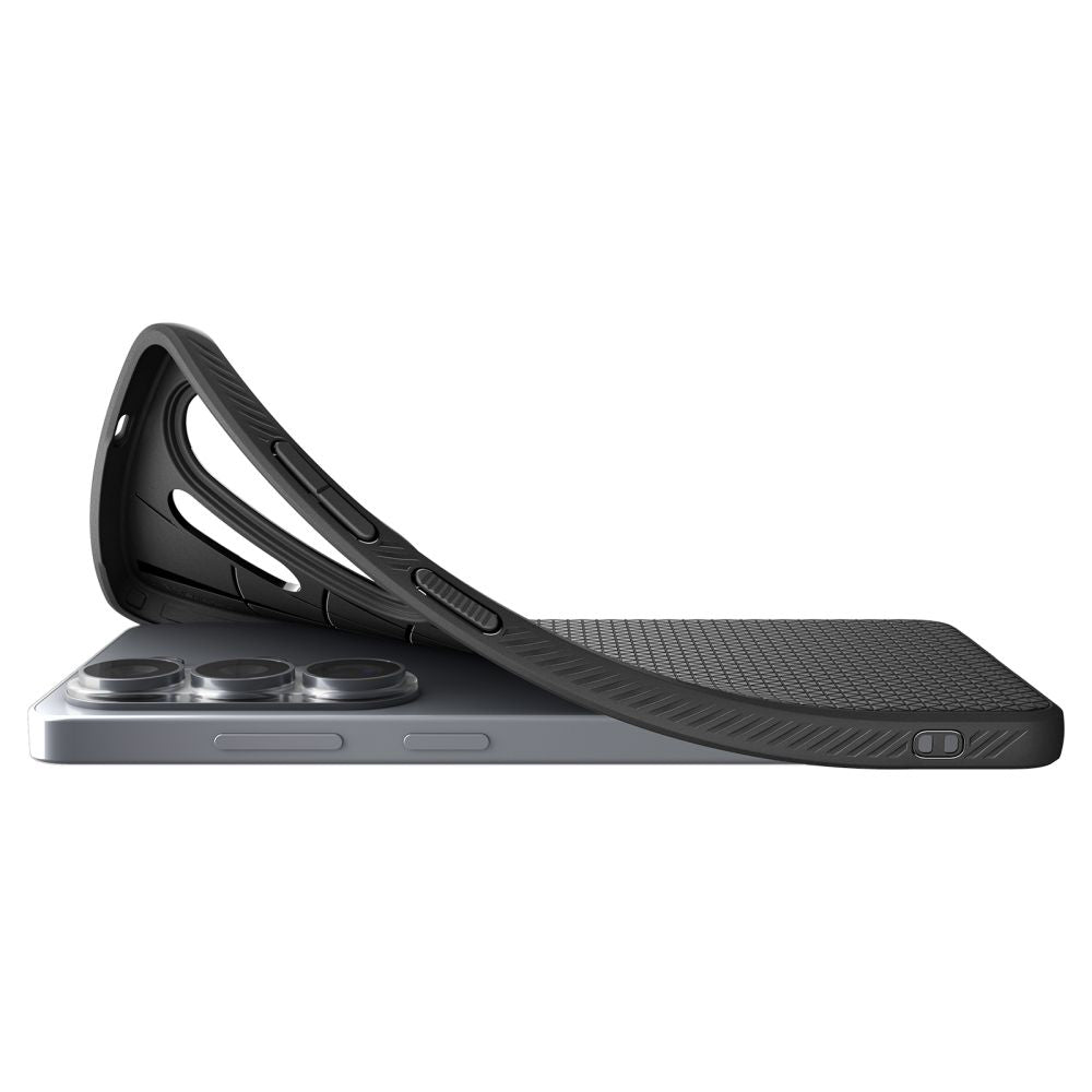 Capa para Samsung Galaxy S26 Ultra S948, Spigen, Liquid Air, Preta Fosca ACS10670