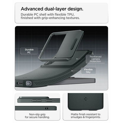 Capa para Samsung Galaxy S26 Ultra S948, Spigen, Optik Armor, Verde ACS10688