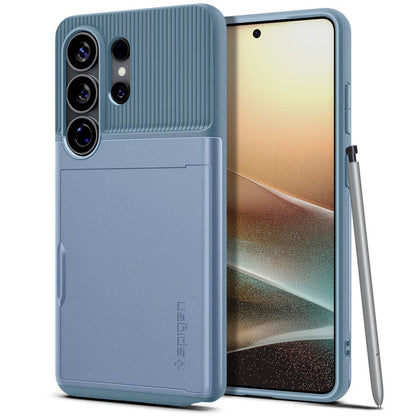 Capa para Samsung Galaxy S26 Ultra S948, Spigen, Slim Armor CS, Azul ACS11225
