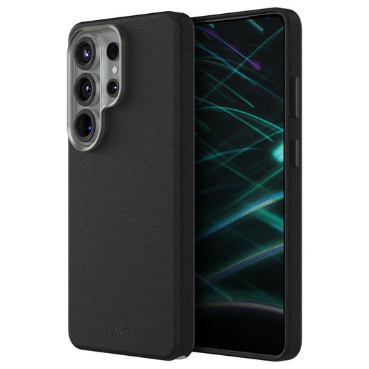 Capa para Samsung Galaxy S26 Ultra S948, UNIQ, Lyden Leatherette, Preta