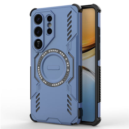 Capa MagSafe para Samsung Galaxy S26 Ultra S948, Techsuit, ArmorMag, Azul