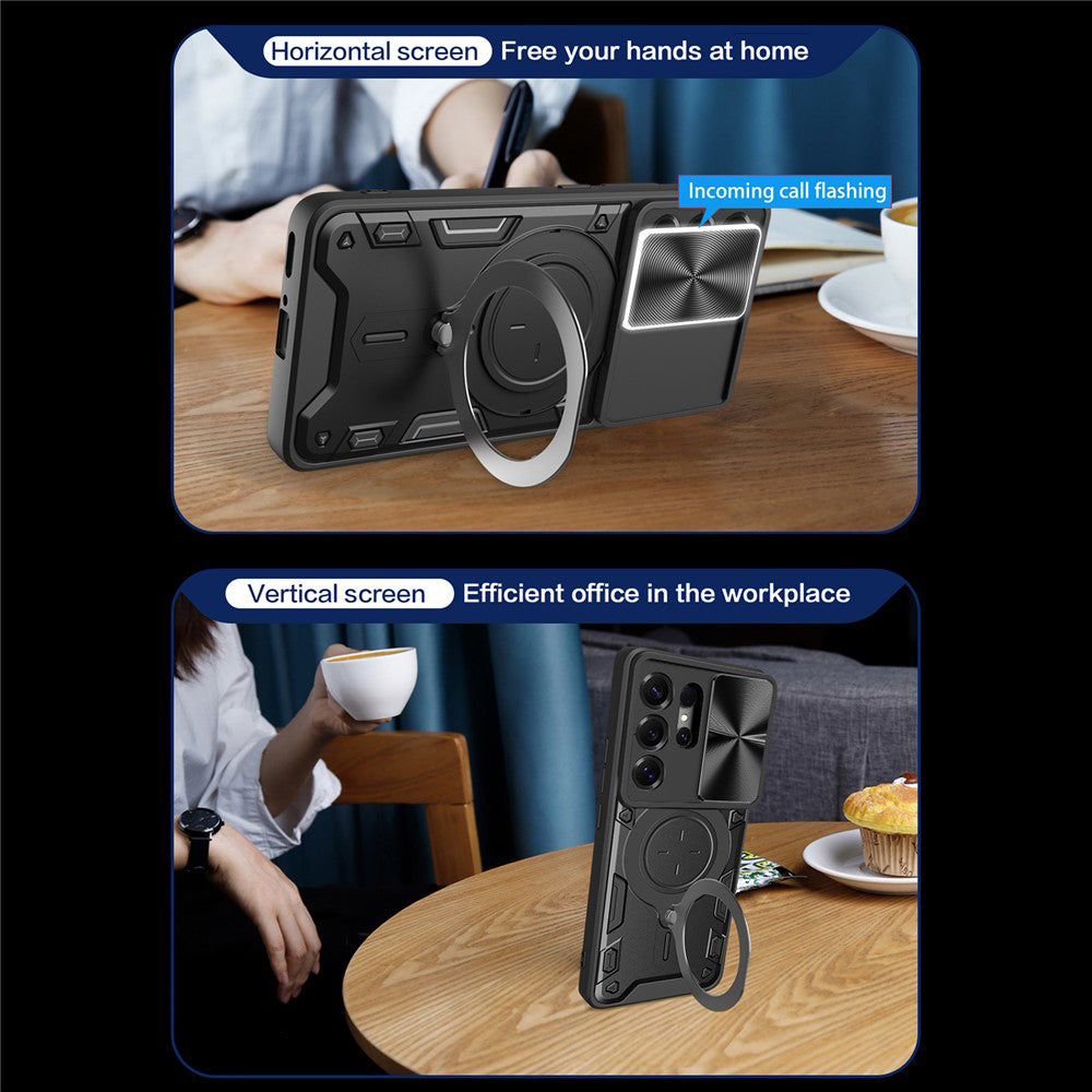 Capa para Samsung Galaxy S26 Ultra, Techsuit, CamGuard Pro, Azul