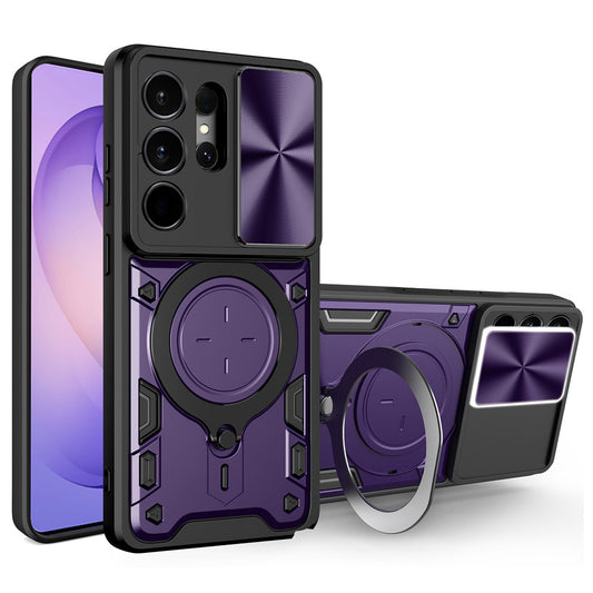 Capa para Samsung Galaxy S26 Ultra, Techsuit, CamGuard Pro, Roxo