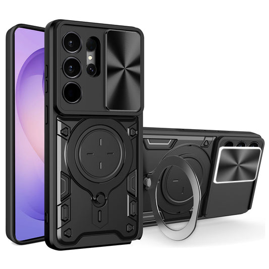 Case for Samsung Galaxy S26 Ultra, Techsuit, CamGuard Pro, Black