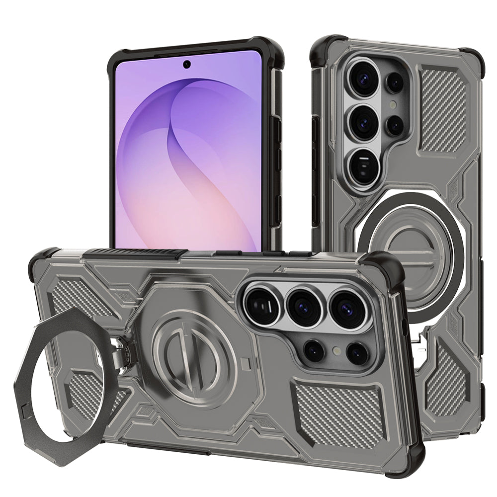 Capa para Samsung Galaxy S26 Ultra S948, Techsuit, Carbon Shield Pro, Fumê