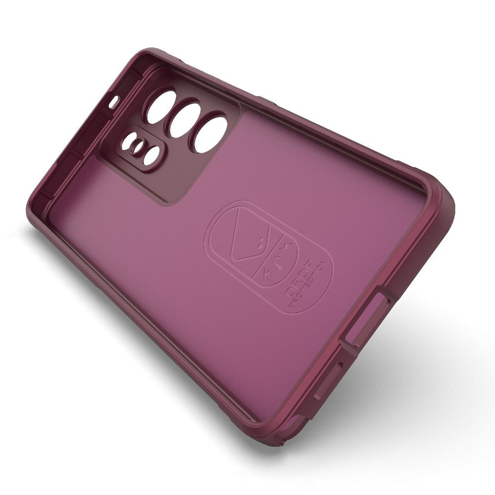 Capa para Samsung Galaxy S26 Ultra, Techsuit, Magic Shield, Cor de Cereja