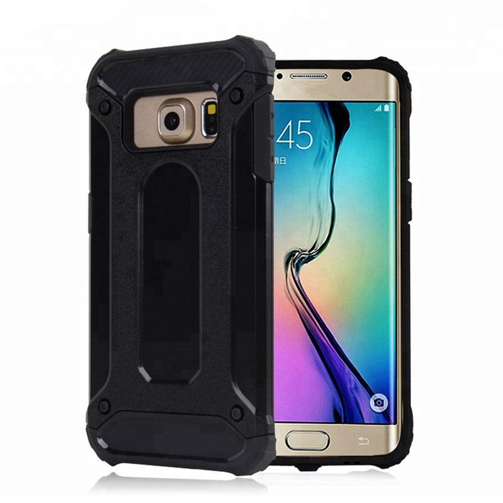 Capa para Samsung Galaxy S6 G920, Techsuit, Hybrid Armor, Preta