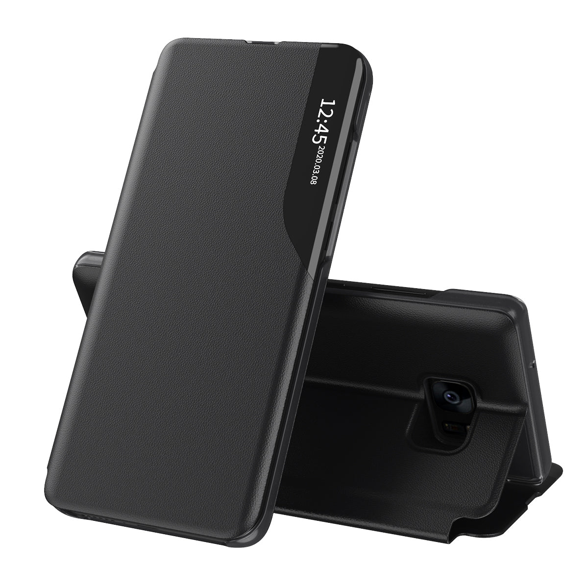Capa para Samsung Galaxy S7 edge G935, Techsuit, eFold, Preta