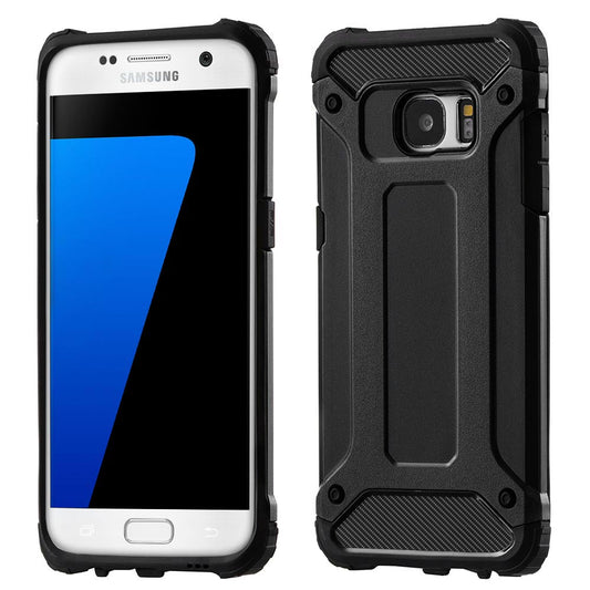 Capa para Samsung Galaxy S7 edge G935, Techsuit, Hybrid Armor, Preta