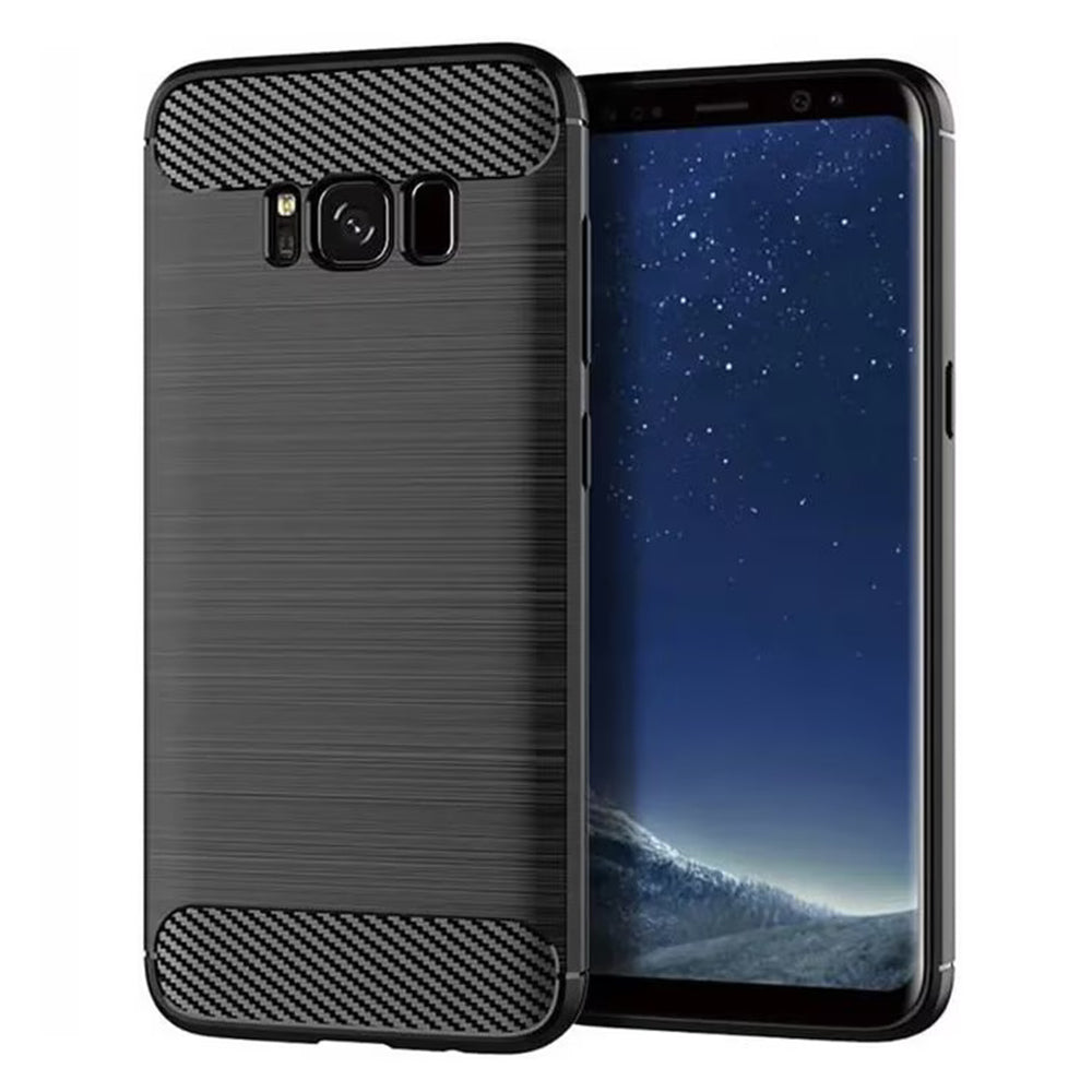 Capa para Samsung Galaxy S8 G950, Techsuit, Carbono, Preta