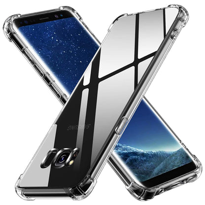 Capa para Samsung Galaxy S8+ G955, Techsuit, Shockproof Clear, Transparente