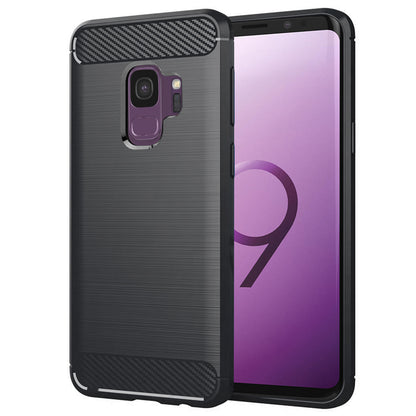 Capa para Samsung Galaxy S9 G960, Techsuit, Carbono, Preta