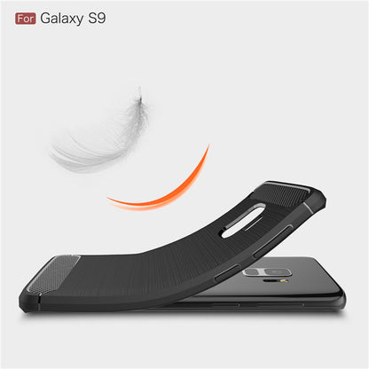 Capa para Samsung Galaxy S9 G960, Techsuit, Carbono, Preta