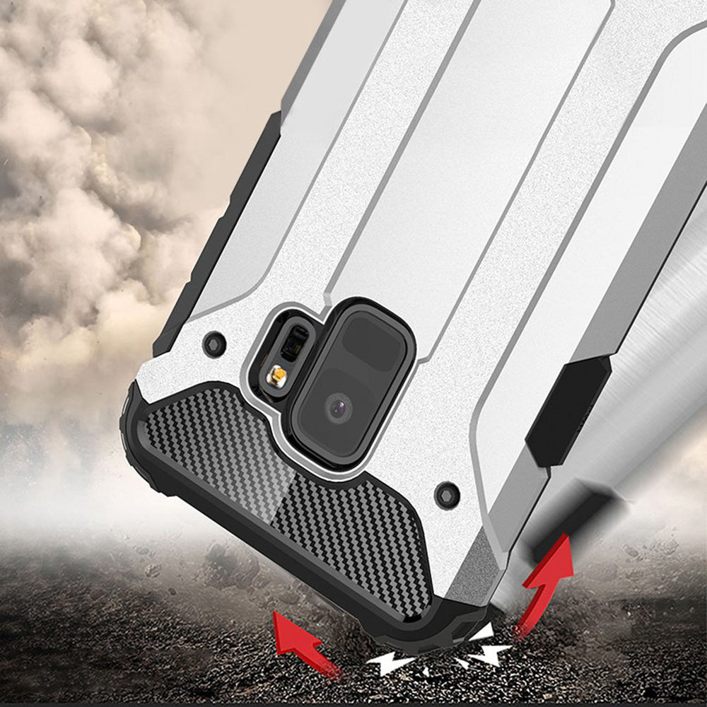 Capa para Samsung Galaxy S9 G960, Techsuit, Hybrid Armor, Preta