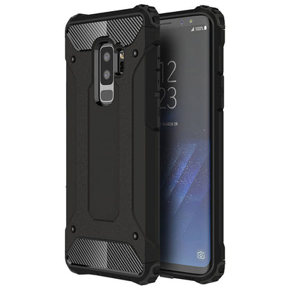 Capa para Samsung Galaxy S9+ G965, Techsuit, Hybrid Armor, Preta