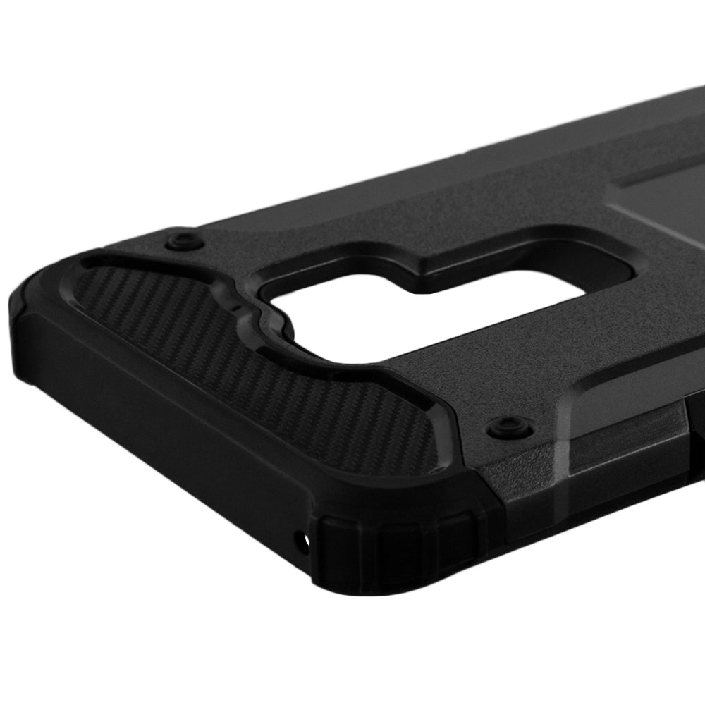 Capa para Samsung Galaxy S9+ G965, Techsuit, Hybrid Armor, Preta