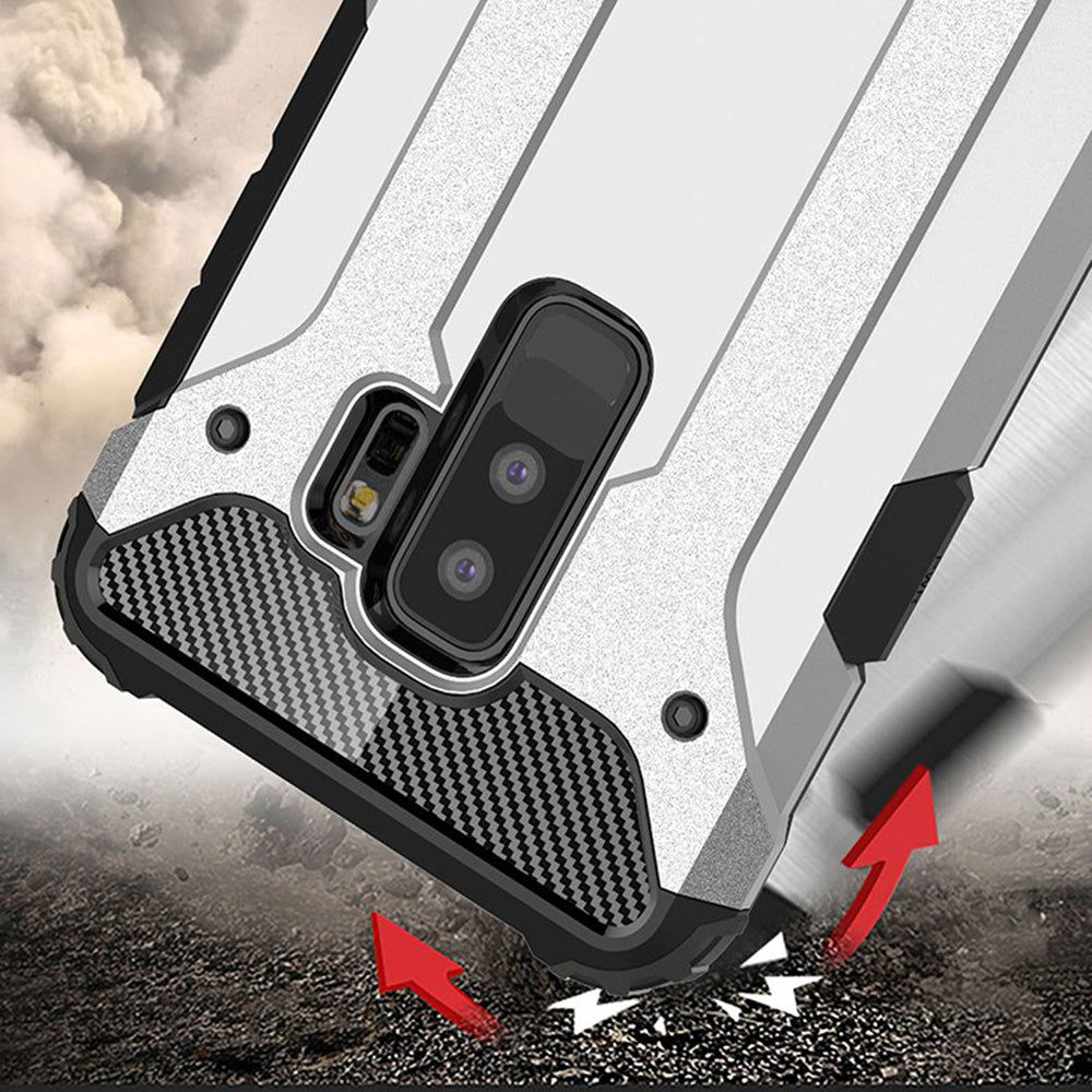 Capa para Samsung Galaxy S9+ G965, Techsuit, Hybrid Armor, Preta
