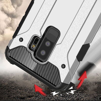 Capa para Samsung Galaxy S9+ G965, Techsuit, Hybrid Armor, Preta