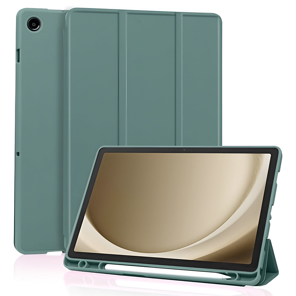 Capa para Samsung Galaxy Tab A11+ / Tab A9+, Techsuit, Flex Trifold, Verde