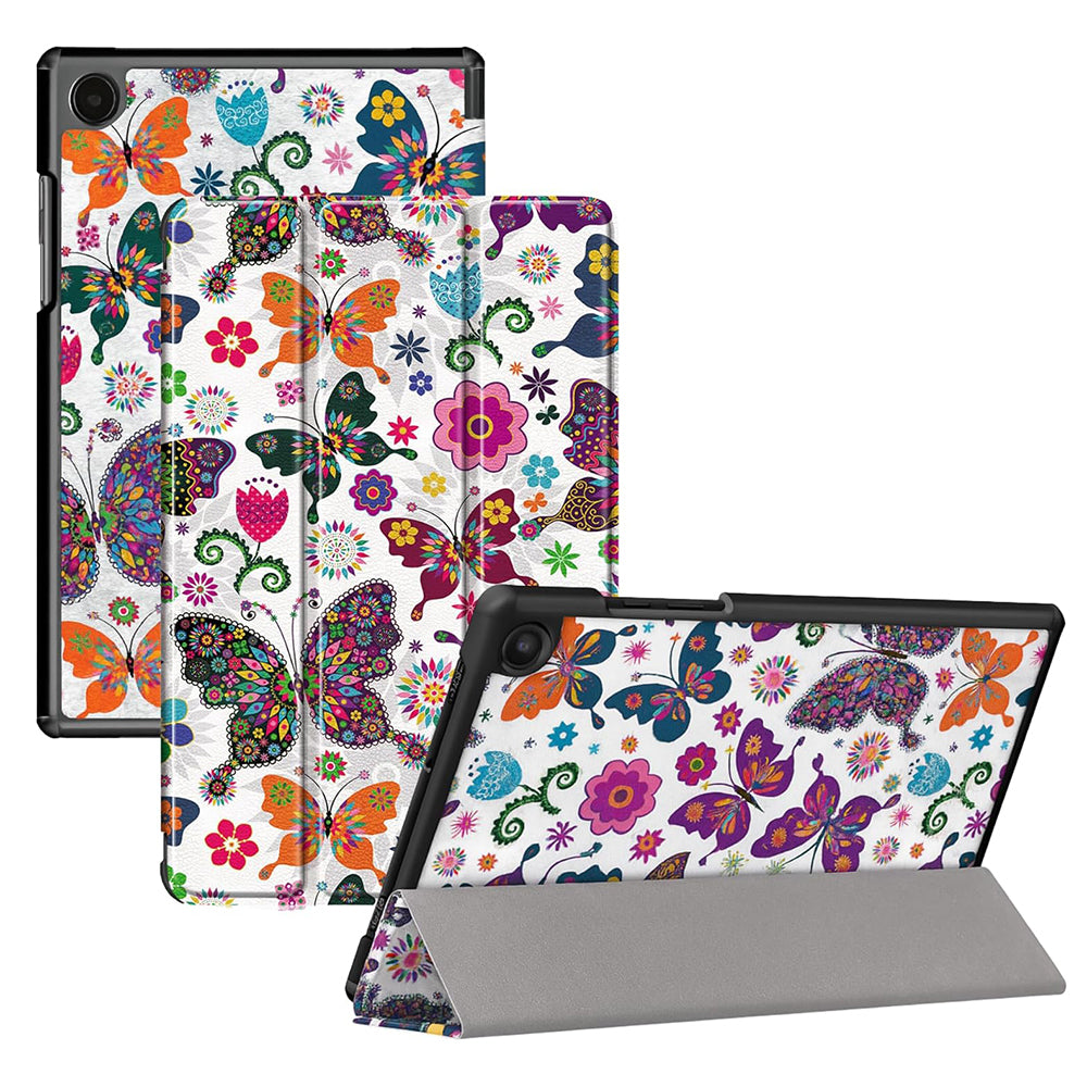 Capa para Samsung Galaxy Tab A11+ / Tab A9+, Techsuit, FoldPro Butterfly, Multicolor