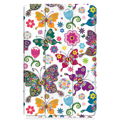 Capa para Samsung Galaxy Tab A11+ / Tab A9+, Techsuit, FoldPro Butterfly, Multicolor