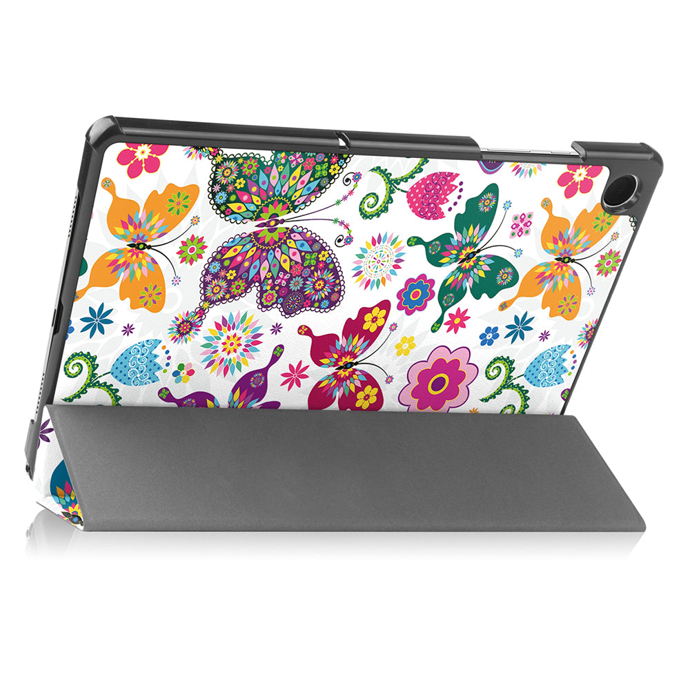 Capa para Samsung Galaxy Tab A11+ / Tab A9+, Techsuit, FoldPro Butterfly, Multicolor