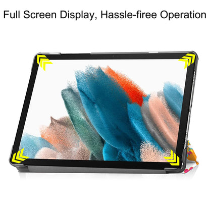 Capa para Samsung Galaxy Tab A11+ / Tab A9+, Techsuit, FoldPro Butterfly, Multicolor