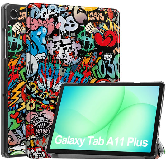 Capa para Samsung Galaxy Tab A11+ / Tab A9+, Techsuit, FoldPro Urban Vibe, Multicolor