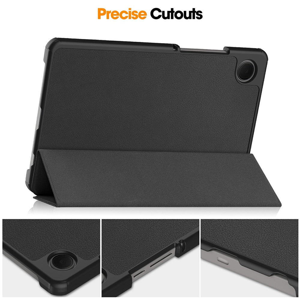 Capa para Samsung Galaxy Tab A11 / Tab A9, Techsuit, FoldPro Novo Modelo, Preta