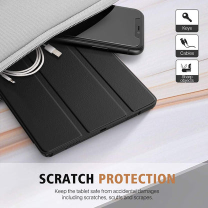 Capa para Samsung Galaxy Tab A7 10.4 (2020) / Tab A7 10.4 (2022), Techsuit, FoldPro, Preta