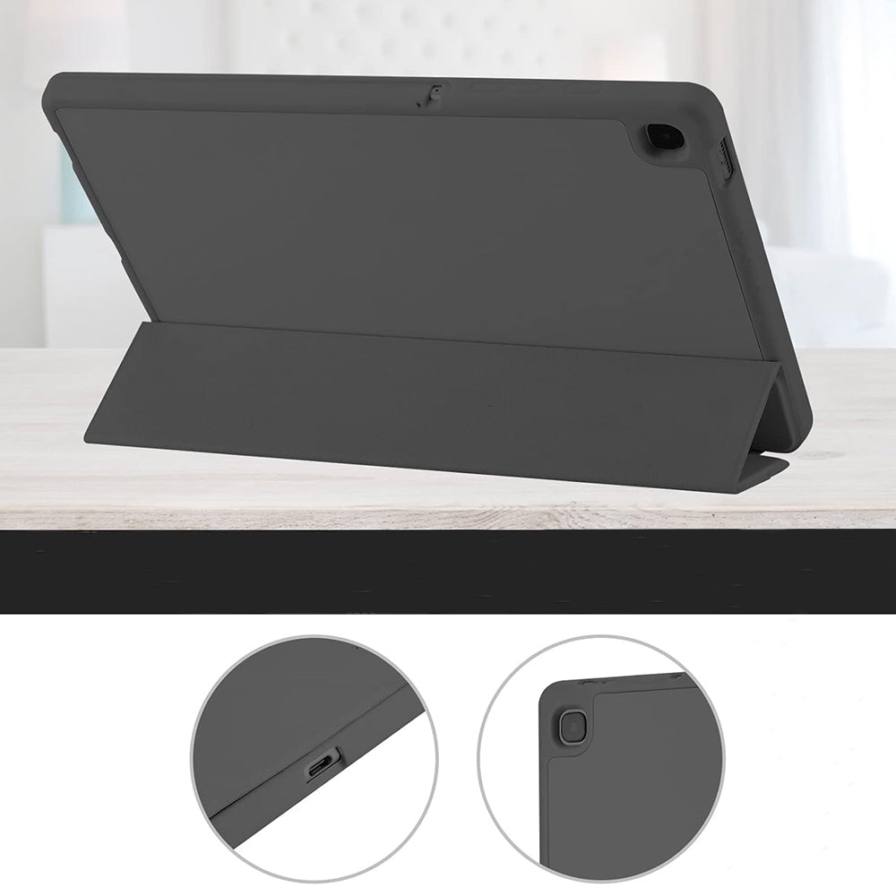 Capa para Samsung Galaxy Tab A7 Lite, Techsuit, Flex Trifold, Preta