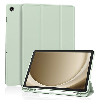 Capa para Samsung Galaxy Tab A9+, Techsuit, Flex Trifold, Verde Matcha
