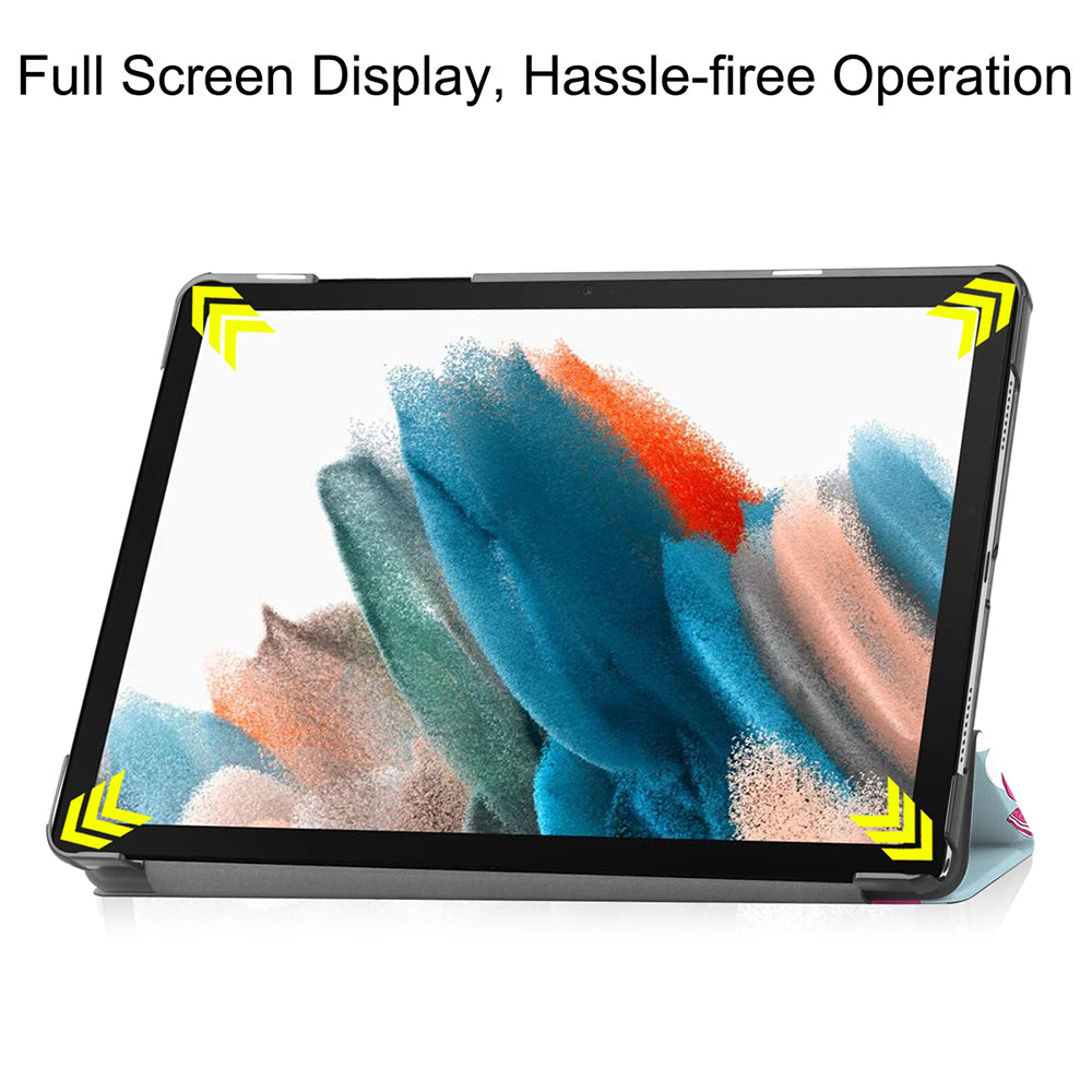 Capa para Samsung Galaxy Tab A9+, Techsuit, FoldPro Unicorn, Multicolor