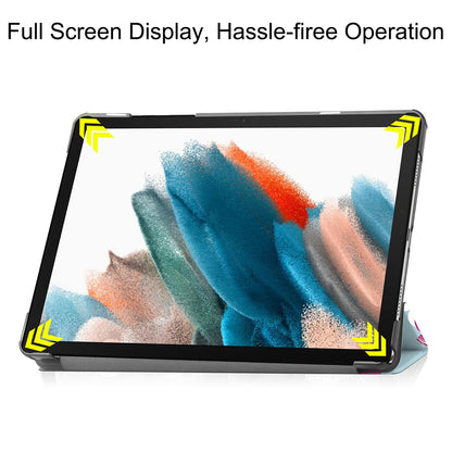 Capa para Samsung Galaxy Tab A9+, Techsuit, FoldPro Unicorn, Multicolor