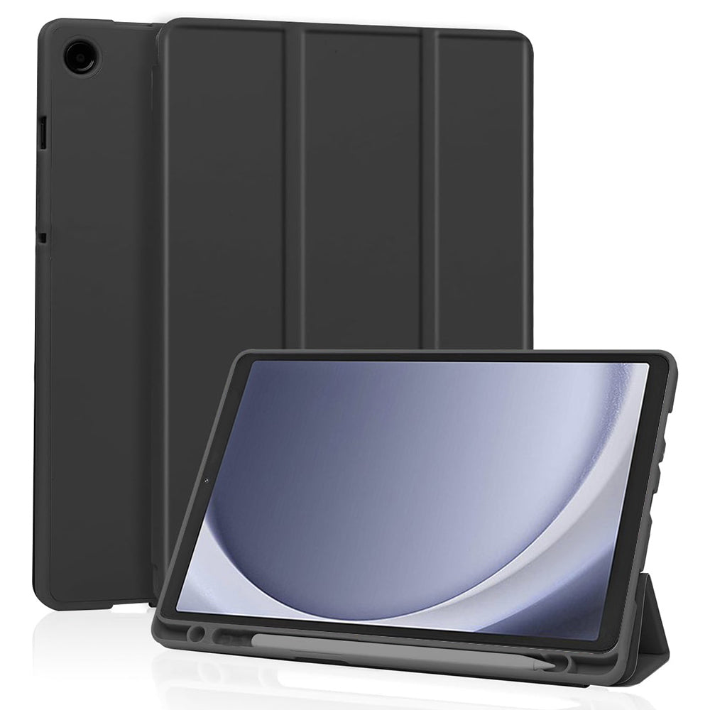 Capa para Samsung Galaxy Tab A11 / Tab A9, Techsuit, Flex Trifold, Preta