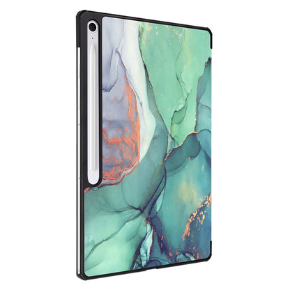 Capa para Samsung Galaxy Tab S10 FE+, Techsuit, FoldPro Green Time, Multicolor