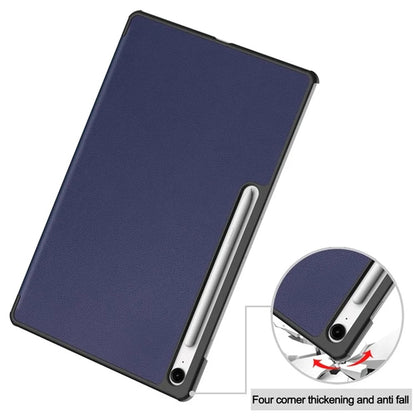 Capa para Samsung Galaxy Tab S10 FE+, Techsuit, FoldPro, Vermelha